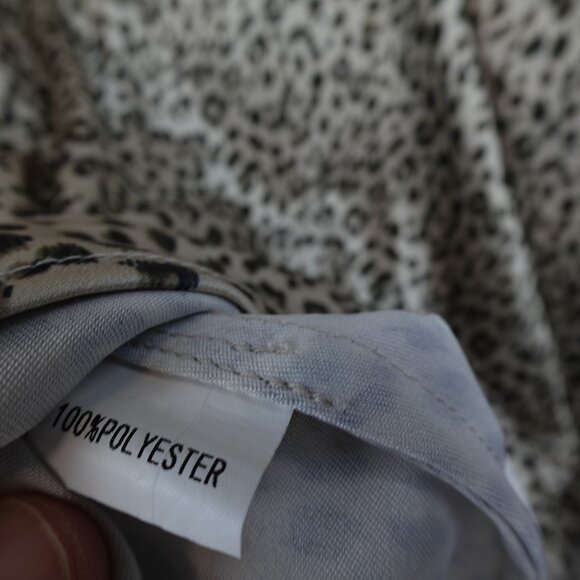 Princess Polly Slip Dress Womens 6 Leopard Print Satin Mini Betta Vanore - Picture 5 of 7